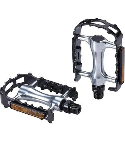 Wellgo MG-1 Magnesium Sealed Platform Pedal, 9/16-Inch, Black